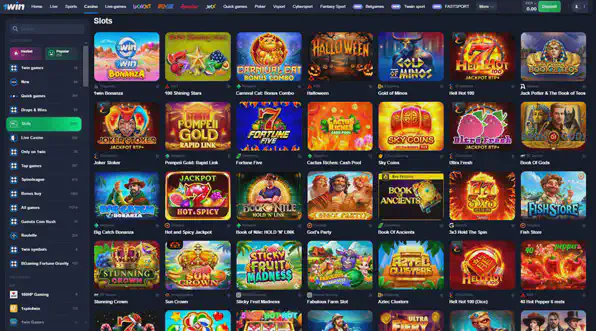 1win slot games