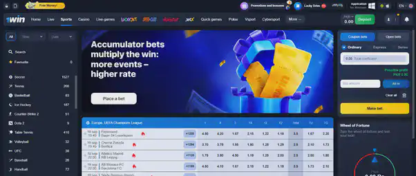 1win official website